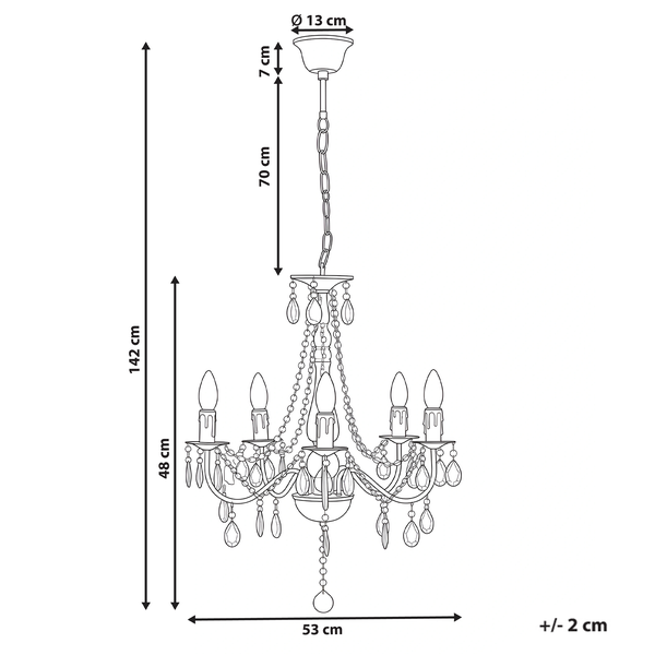 Modulare Deckenleuchte mit Basis, Leuchtenschirm aus Glas und Leuchtmittelaufnahme in zusammengebauter und zerlegter Ansicht.