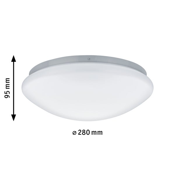 LED Deckenleuchte Leonis Dämmerungsgesteuerter Bewegungsmelder (HF) IP44 4000K 780lm 230V 10,5W Weiß
