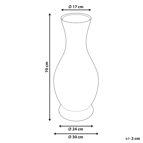 Dekorative Rattankorbvase
