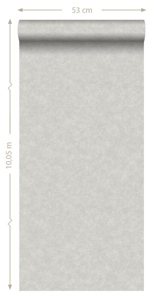 ESTAhome Tapete Uni Taupe - 53 cm x 10.05 m - 148307