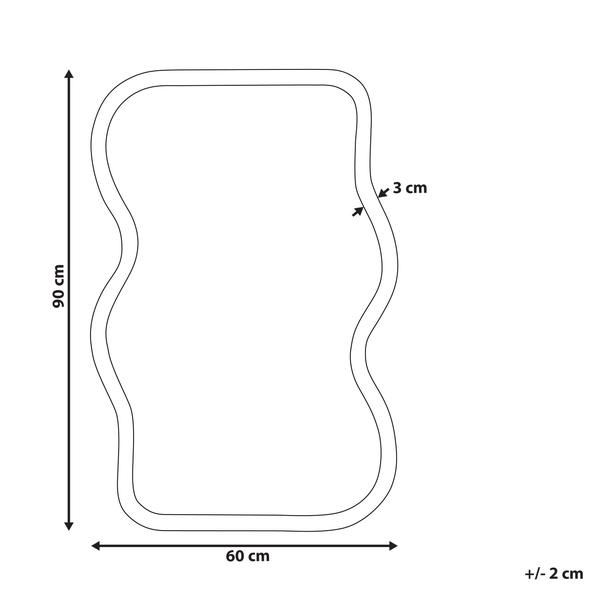 Abmessungen einer Poolfolie, 90 mal 60 Zentimeter