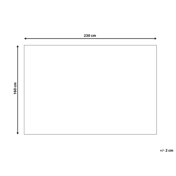 Teppich MERSIN Bunt 160 x 230 cm Baumwolle