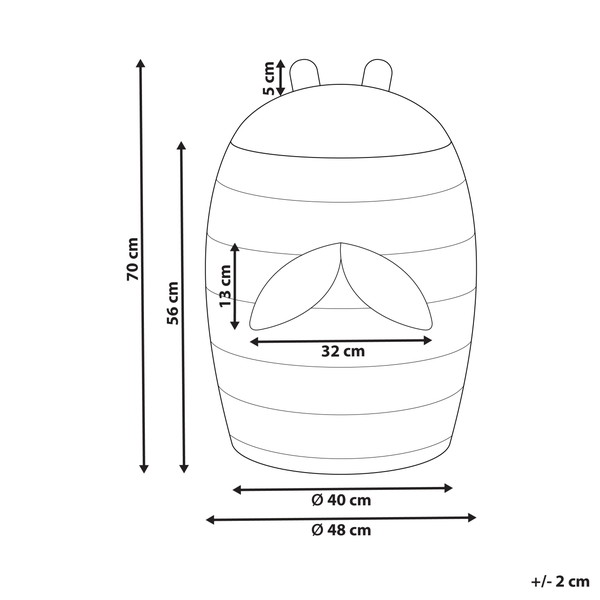 Abmessungen eines Katzenhauses