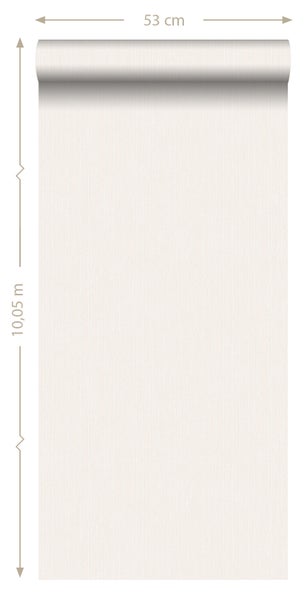 ESTAhome Tapete Jeans-Optik Grauweiß - 53 cm x 10.05 m - 148601