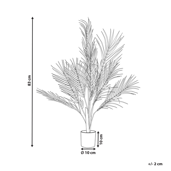 Kunstpflanze ARECA PALM 83 cm Grün