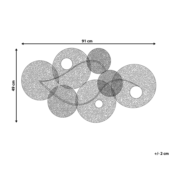 Dekoratives Stillleben mit Kerzenleuchtern, Vase und botanischem Druck auf einer Kommode