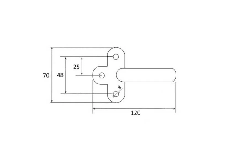 FBS Industry Winkelhebel-/ Bordwandverschluss Set Gr. 1 links & rechts mit Einfallösen