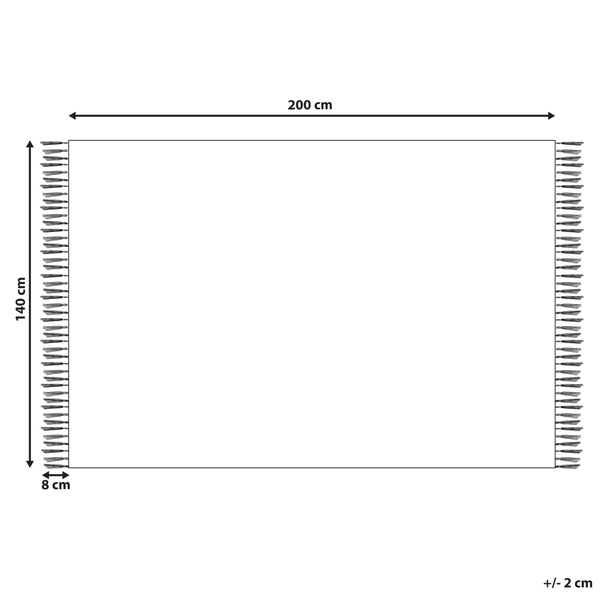 Teppich VOSKEHAT Bunt 140 x 200 cm Wolle Kelim