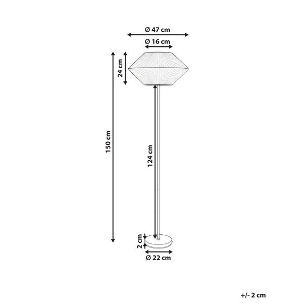 Abmessungen Stehleuchte