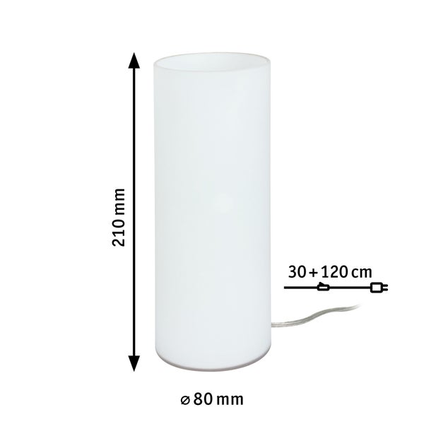 Tischleuchte Noora E14 max. 42W Opal