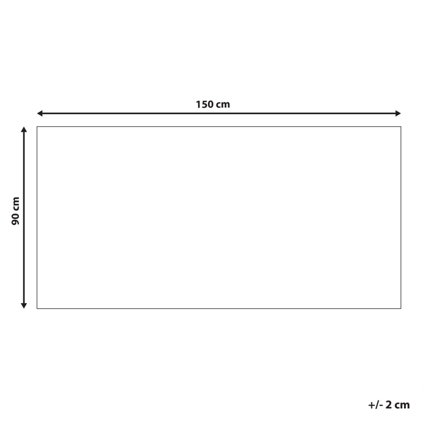 Outdoorteppich SIKAR 90 x 150 cm Hellgrün