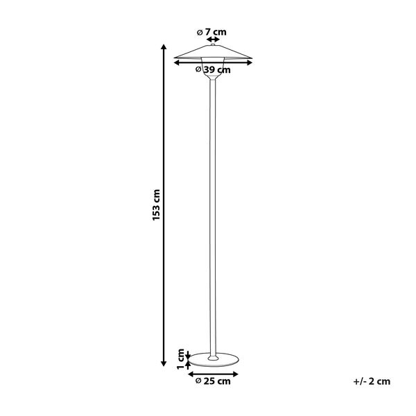 Stehlampe MOPPY Eichenholz Weiß
