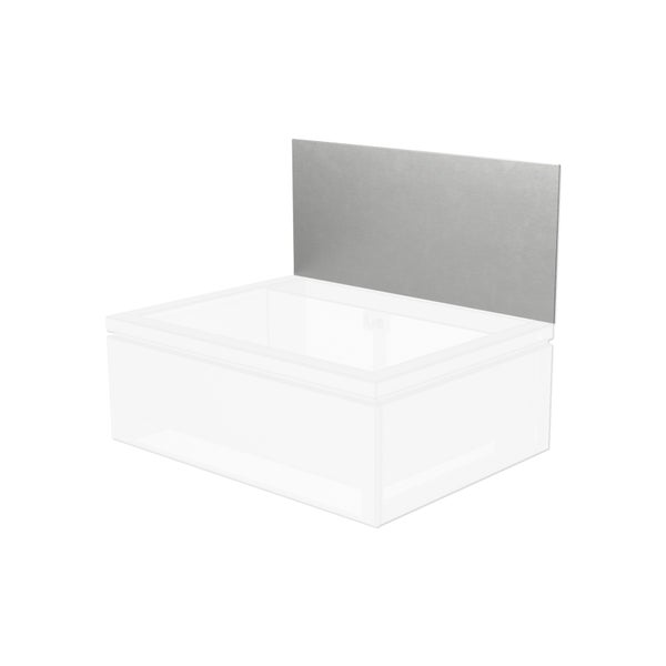 Waschtisch mit Spritzschutz