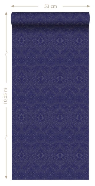 Origin Wallcoverings Tapete Ornamente Lila - 53 cm x 10,05 m - 346245