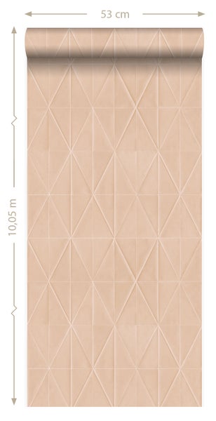 Origin Wallcoverings Tapete grafische Form Bronze - 53 cm x 10.05 m - 347231