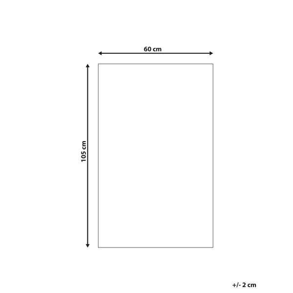 Outdoorteppich KOTA Grün 60 x 105 cm Zweiseitig