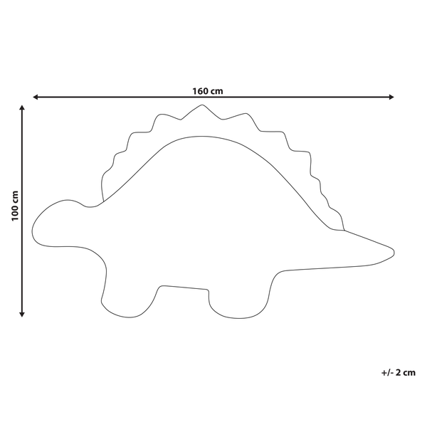 Kinderteppich TREX Blau 100 x 160 cm Wolle