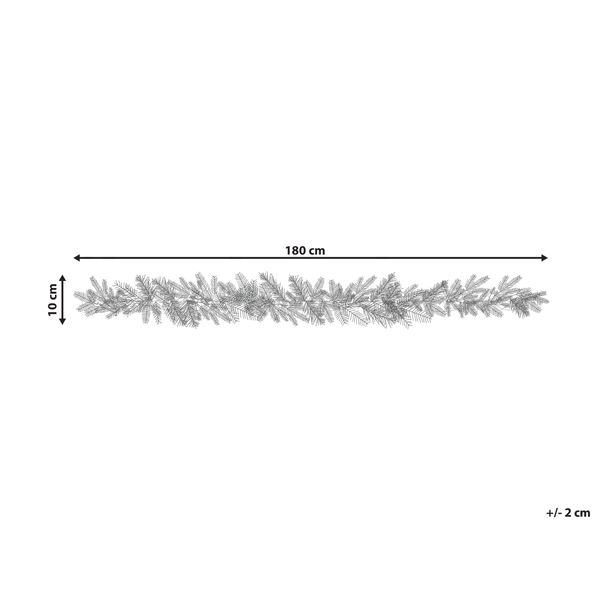 Weihnachtsgirlande LED WAPTA 180 cm Grün