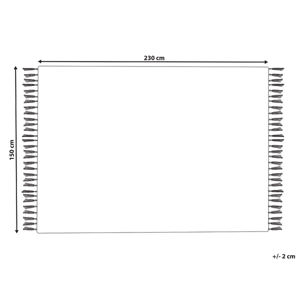 Teppich KONAKLI Beige 150 x 230 cm