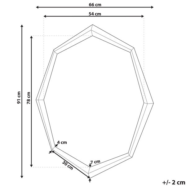 Abmessungen einer Stehlampe