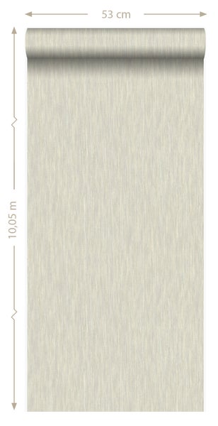 Origin Wallcoverings Tapete 3D Grasmuster Leinen-Optik Beige - 53 cm x 10.05 m - 347316