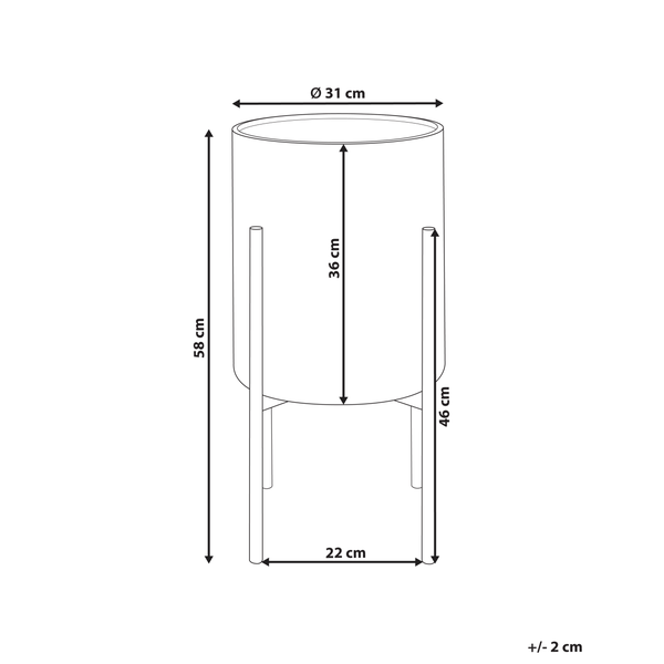 Hängesessel mit Kissen und bunten Quasten
