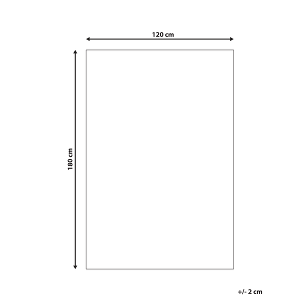 Outdoorteppich KOTA Gelb 120 x 180 cm Zweiseitig