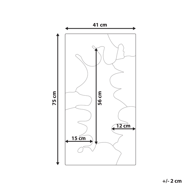 Gartentischgruppe mit sechs Stühlen und Auflagen