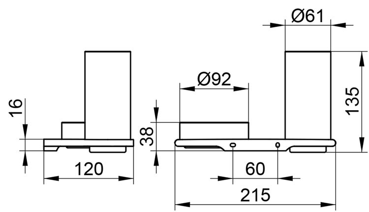 KEUCO Edition 400 Doppelhalter, mit Echtkristallglas und Ablage aus Glas, verchromt