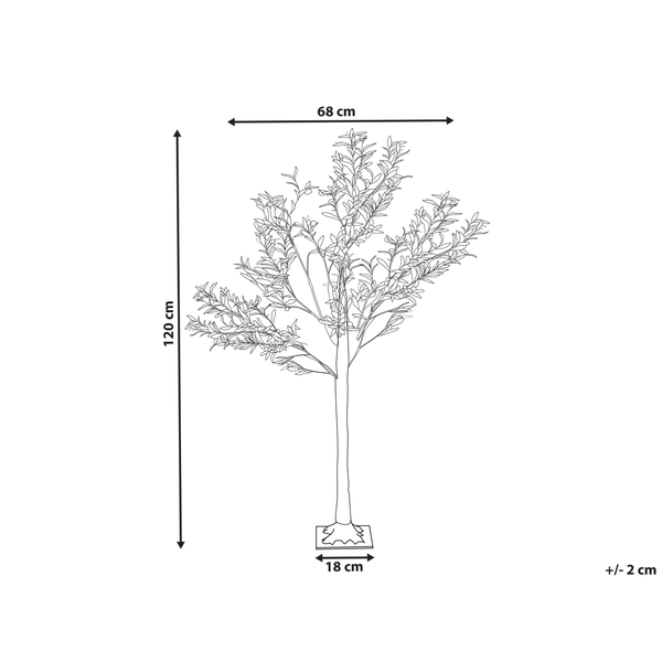 Gartendekoration LED CELIONI Baum 120 cm Grün
