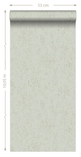 Origin Wallcoverings Tapete Metall-Optik Mintgrün - 53 cm x 10.05 m - 347611