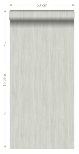 Origin Wallcoverings Tapete feine Streifen Dunkelgrau - 53 cm x 10.05 m - 346617