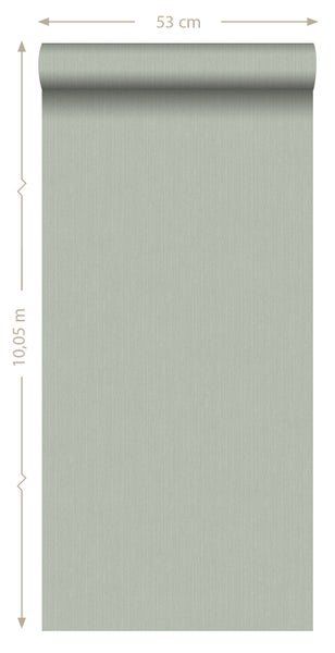 ESTAhome Tapete Jeans-Optik Grüngrau - 53 cm x 10.05 m - 148705