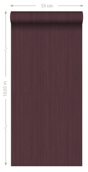 Origin Wallcoverings Tapete feine Streifen Dunkelviolett - 53 cm x 10.05 m - 345410