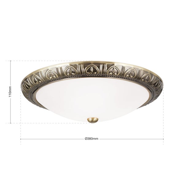 Deckenleuchte Klassisch Antik 38 cm
