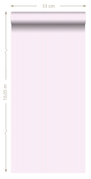Origin Wallcoverings Tapete feine Streifen Rosa - 53 cm x 10.05 m - 346806