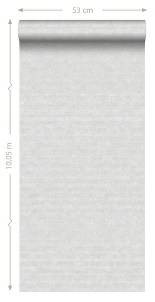 ESTAhome Tapete Uni Grau - 53 cm x 10.05 m - 148303