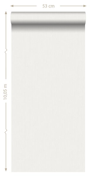 ESTAhome Tapete Jeans-Optik Grauweiß - 53 cm x 10.05 m - 148602