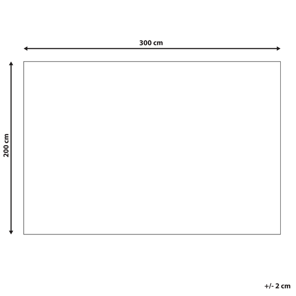 Teppich FARWAN Bunt 200 x 300 cm Baumwolle