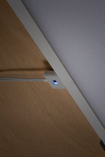LED Unterschrankleuchte Ace eckig 300x7mm 520lm 2700K Weiß, Satin dimmbar