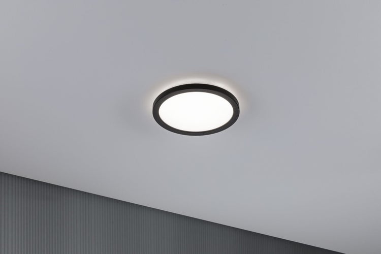 LED Panel Atria Shine Backlight rund 190mm 11,2W 850lm 4000K Schwarz