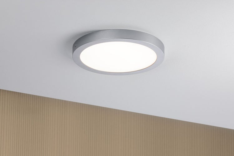LED Panel Abia rund 300mm 2x22W 2x2200lm 2700K Chrom matt