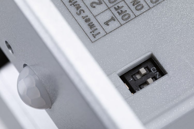 Set LED Wandeinbauleuchte Edge 3er-Set 80x42mm 3x1,2W 3x25lm 230V 2700K Chrom matt
