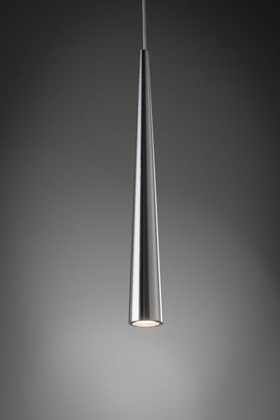 LED Pendelleuchte Gutta 2700K 520lm 7W Alu gebürstet