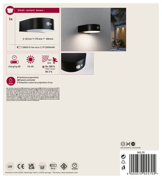 Runde LED Deckenleuchte mit flachem Design und opaler Abdeckung