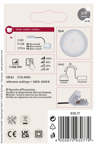 Paulmann Energielabel