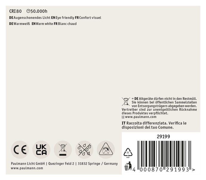 Paulmann Energielabel A