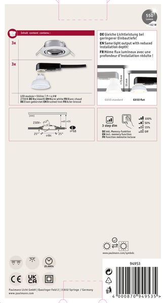 LED Paneel Leuchte