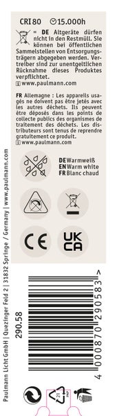 Paulmann Energielabel E