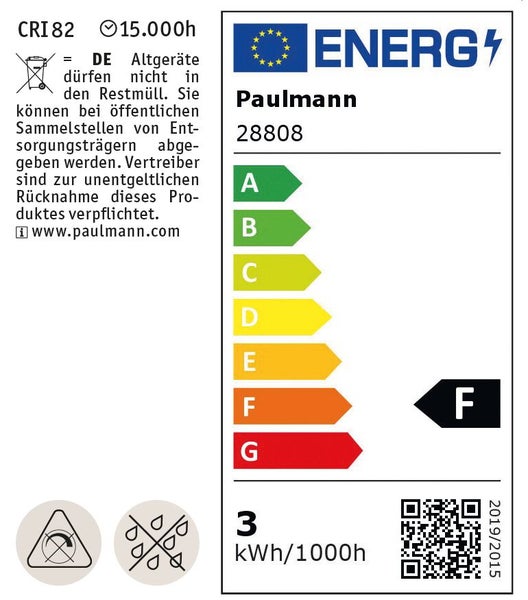 Standard 230V LED Stiftsockel G9 3er-Set 3x250lm 3x2,5W 2700K Klar